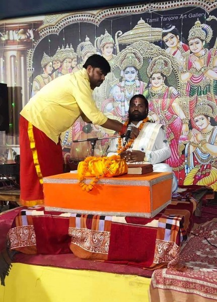 भगवान श्री राम के आदर्शों का अनुकरण जीवन के लिए परमावश्यक--आचार्य करुणेश जी