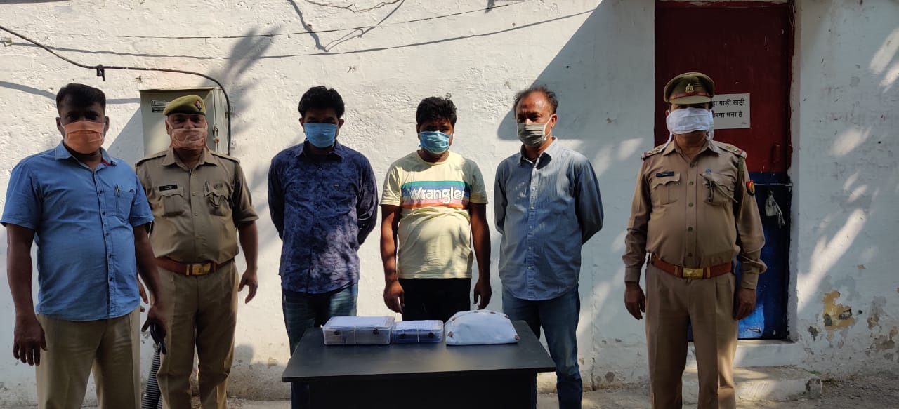 राजधानी लखनऊ में कमिश्नरी लागू होने के बाद लखनऊ पुलिस दिख रही मुस्तैद