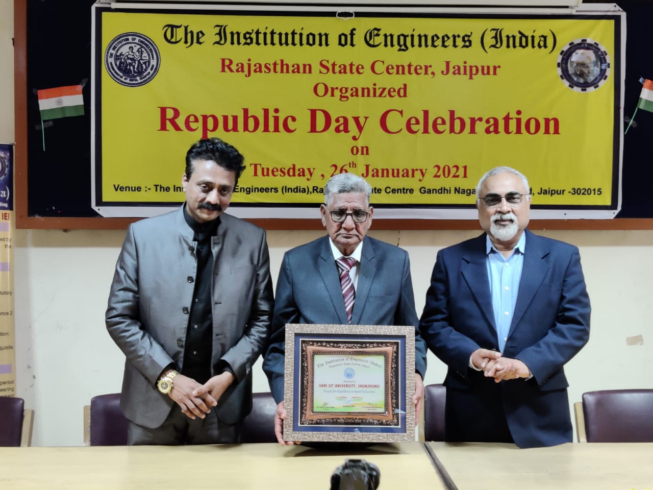 ग्रामीण परिवेश में शिक्षा को नयी ऊंचाइयों पर ले जाने के लिए जेजेटी विश्विधालय को मिला ‘एक्सीलेंस  इन रूरल एजुकेशन अवार्ड 2021