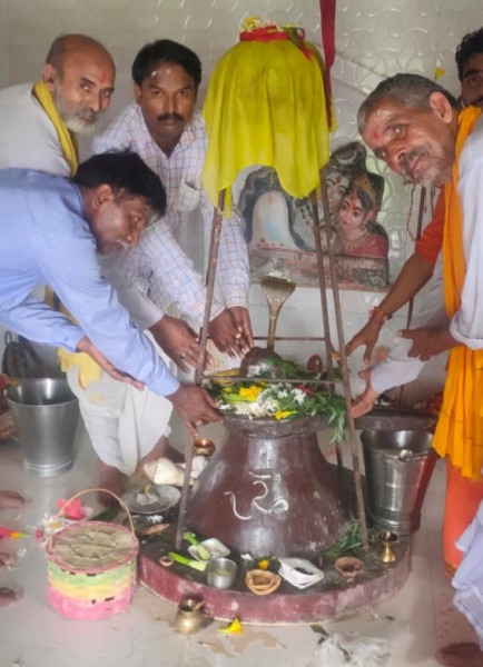 बाबा अमरनाथ धाम पर हर्षोल्लास के साथ संपन्न हुआ रुद्राभिषेक