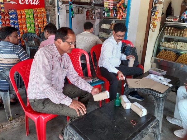 खाद्य सुरक्षा एवं औषधि विभाग ने जनपद में चलाया जांच अभियान