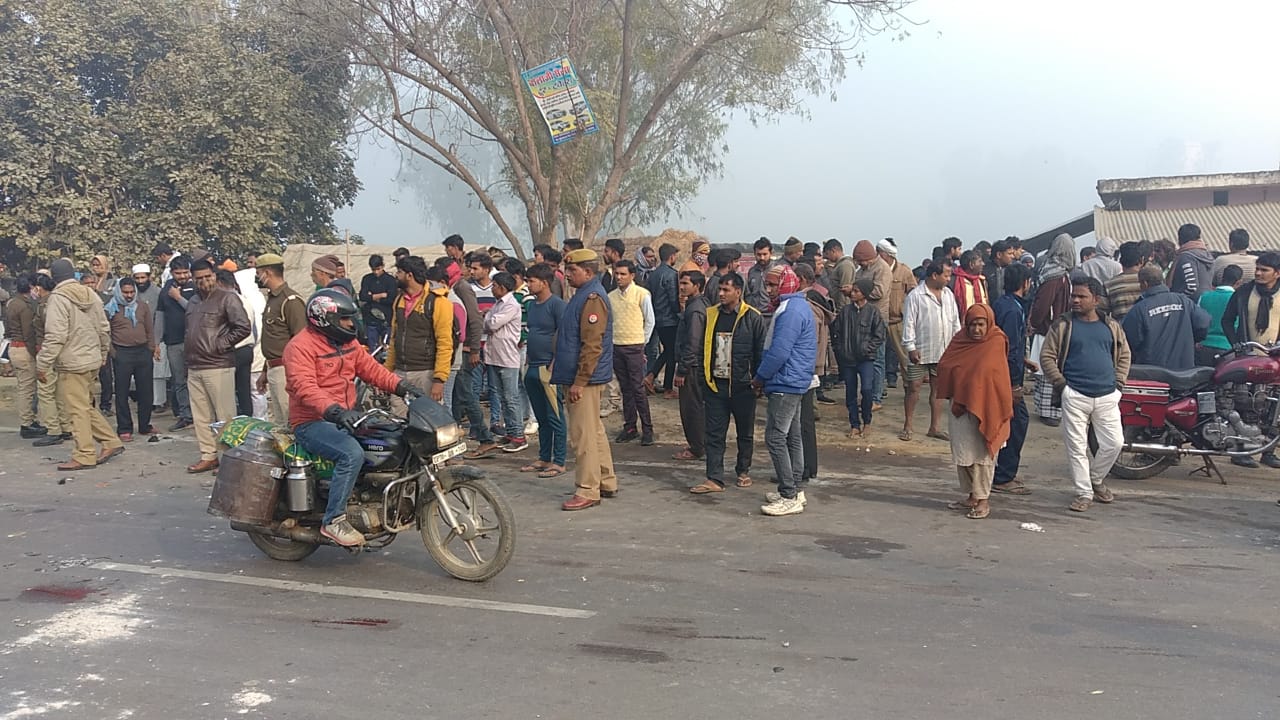 ट्रक की टक्कर से अधेड़ की मौत, अज्ञात चालक के खिलाफ मुकदमा दर्ज