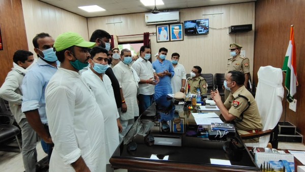 प्रधान पर हुए प्राणघातक हमले के मामले में आक्रोशित प्रधानों ने किया एसपी से मुलाकात