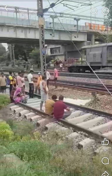 मनौरी बाजार में ट्रेन की चपेट में आने से बुजुर्ग की मौत