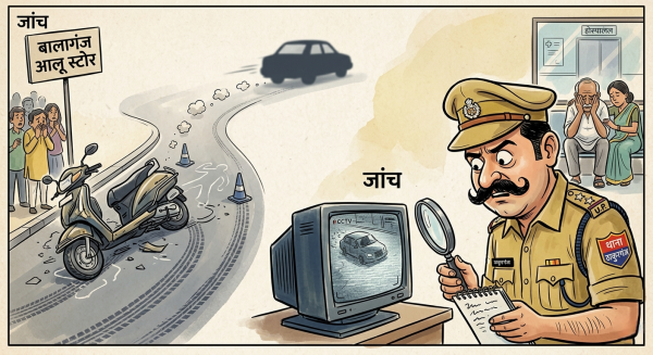 सड़क हादसे में घायल युवक की उपचार के दौरान मौत, पुलिस जांच में जुटी