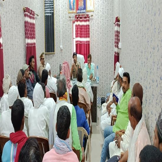 त्योहार को लेकर आपसी सद्भाव पर पीस कमेटी में दिया गया जोर