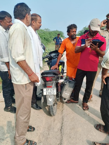 मेहंदी नगर अंडरपास पर दर्दनाक हादसा, शिक्षक की मृत्यु