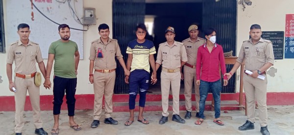 लूट की योजना बना रहे तीन शातिर अभियुक्त गिरफ्तार