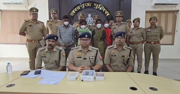 लखनऊ में टप्पेबाजी करने वाले अंतरप्रांतीय गिरोह का पर्दाफाश, तीन महिलाओं समेत चार गिरफ्तार