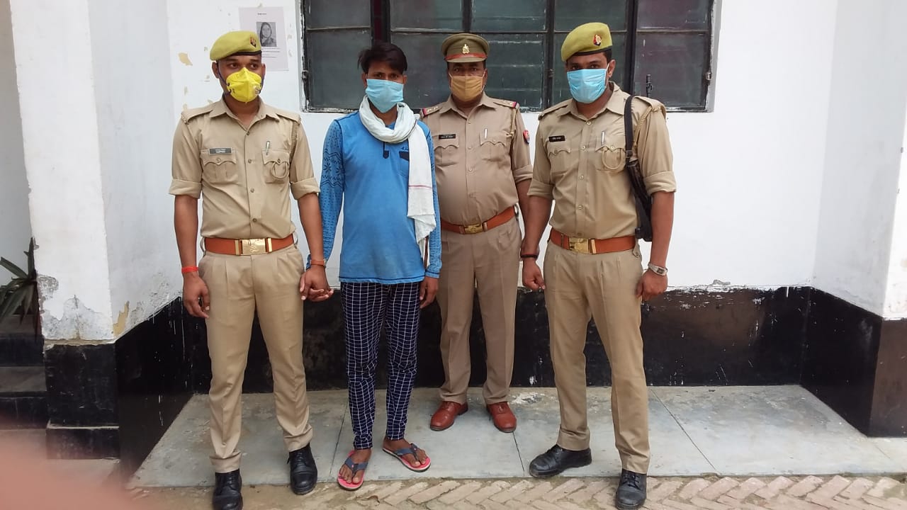 गैंगेस्टर अभियोग में वांछित अभियुक्त गिरफ्तार