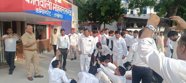 अवैध खनन में संलिप्त गैगेंस्टर ने पुछताछ करने गयी पुलिस टीम से की अभद्रता