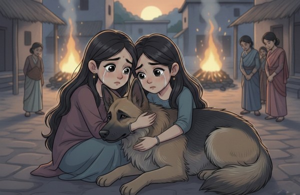 बेजुबान की मौत के गम में दो बहनों ने दी जान, अब 'टोनी' ने भी तोड़ा दम