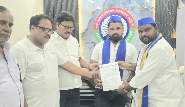 सैय्यद अली रौशन ज़ैदी बने अम्बेडकर वाहिनी के उत्तर प्रदेश अल्पसंख्यक प्रकोष्ठ के अध्यक्ष