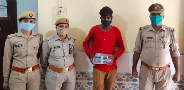 अवैध तमंचा व कारतूस के साथ 01 अभियुक्त  गिरफ्तार