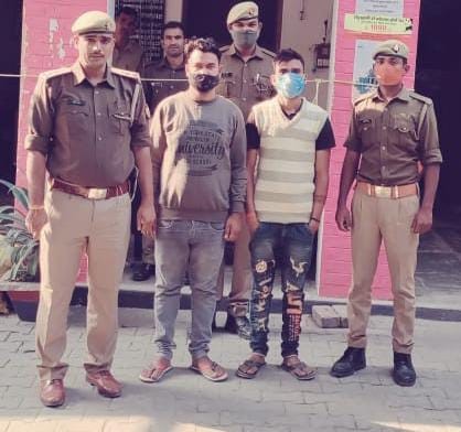 संग्रामगढ़ पुलिस ने 02 वांछित अभियुक्त किया गिरफ्तार