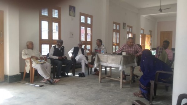 श्री दिगंबर जैन मंदिर प्रांगण में नि शुल्क चिकित्सा शिविर आयोजित