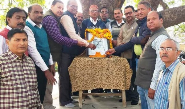 धूमधाम से मनाई गई पं. रामराज शुक्ल की जयंती