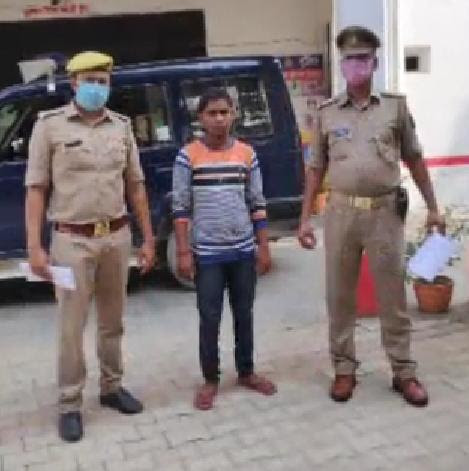 मिर्जापुर के जमालपुर पुलिस ने किशोरी के अपहरण के आरोपी को किया गिरफतार