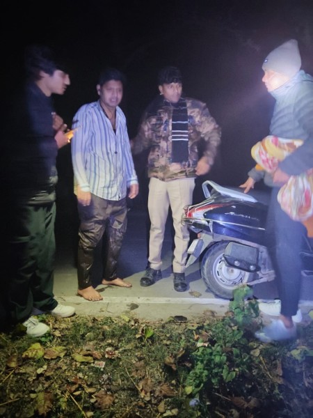 युवक गूगल की मदद से जा रहा था घर, पुलिस ने बचाई जान