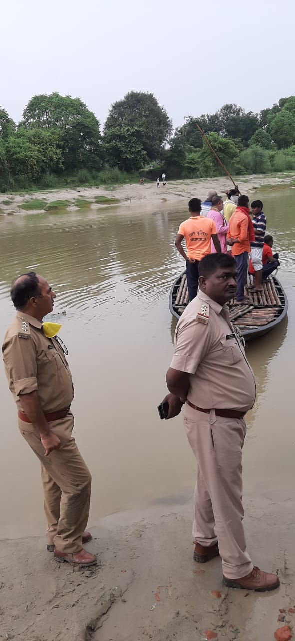 सई मे स्नान कर रहा युवक गहरे पानी मे समाया