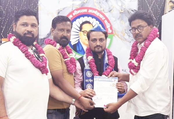 अम्बेडकर वाहिनी का विस्तार: रिजवान हसन रिजवी राष्ट्रीय उपाध्यक्ष और नकी जैदी राष्ट्रीय महासचिव मनोनीत