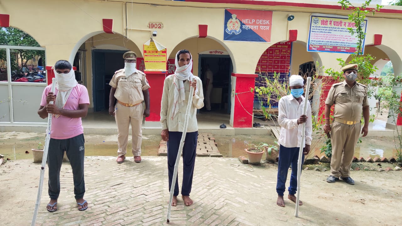 महराजपुर में हुई मारपीट से सम्बंधित आज 3 अभियुक्त और गिरफ्तार