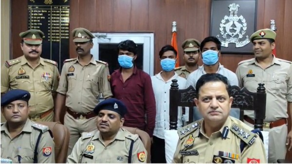 कैसरबाग पुलिस ने टप्पेबाजी गिरोह का किया भंडाफोड़, तीन शातिर गिरफ्तार