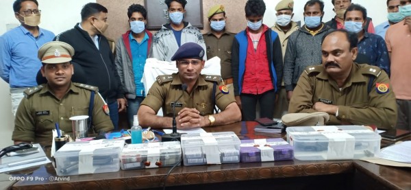 चर्चित राइस मिल व्यापारी के साथ हुए लूटकाण्ड का पुलिस ने किया पर्दाफाश, 06 अभियुक्त गिरफ्तार