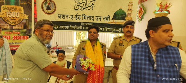 जुलूस ए मोहम्मदी को लेकर ऑल इंडिया मोहम्मदी मिशन की पुलिस अधिकारियों के साथ अहम बैठक हुई संपन्न।