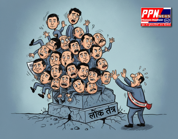 मतदाता सूची में डुप्लीकेट नाम लोकतंत्र के लिए खतरा