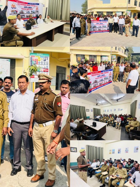 लखनऊ सिटी ट्रांसपोर्ट सर्विसेज लिमिटेड दुबग्गा डिपो में कराया गया यातायात जागरूकता कार्यक्रम