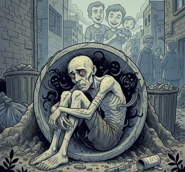 ठाकुरगंज में सीमेंट के पाइप में मिला युवक का शव, नशे की ओवरडोज से मौत की आशंका