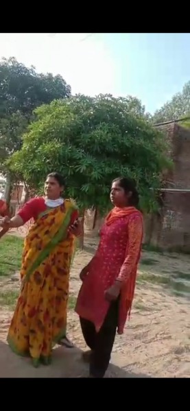 दबंग भाजपा नेत्री ने आधा दर्जन साथियों के साथ दम्पती से किया  मारपीट, पथराव