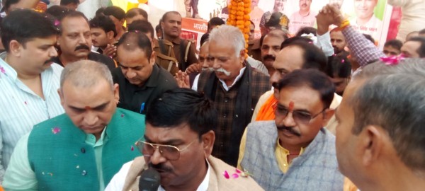 सरदार पटेल की 150वीं जयंती पर भाजपा की भव्य पदयात्रा