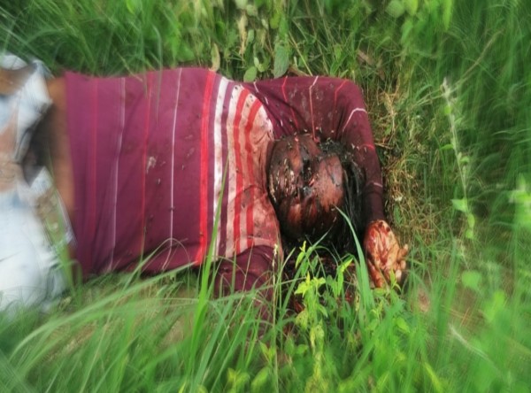 एक युवक की बड़ी बेदर्दी से हत्या कर बगीचे में फेंकी लाश