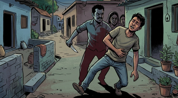 चाकूबाजी की खौफनाक वारदात, आपसी विवाद में युवक की निर्मम हत्या