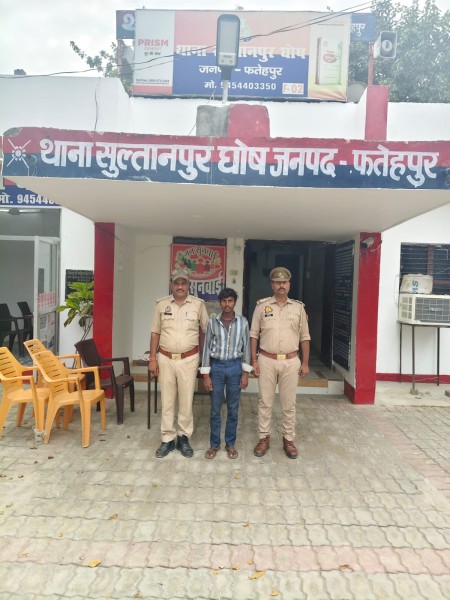 फरार चल रहे वांछित आरोपी को पुलिस ने किया गिरफ्तार, भेजा न्यायालय