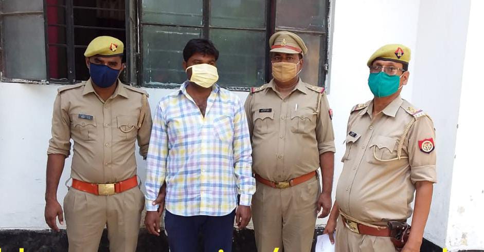 गैंगेस्टर एक्ट में वांछित ₹ 25000 का इनामिया अभियुक्त गिरफ्तार