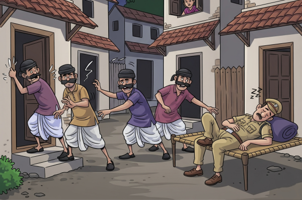 काकोरी पुलिस की खुली पोल! एक ही रात में चार घरों में लाखों की चोरी, सुरक्षा व्यवस्था ध्वस्त