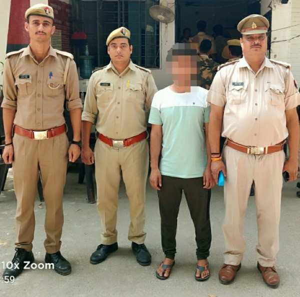 दुष्कर्म के अभियोग में वांछित 01 अभियुक्त गिरफ्तार